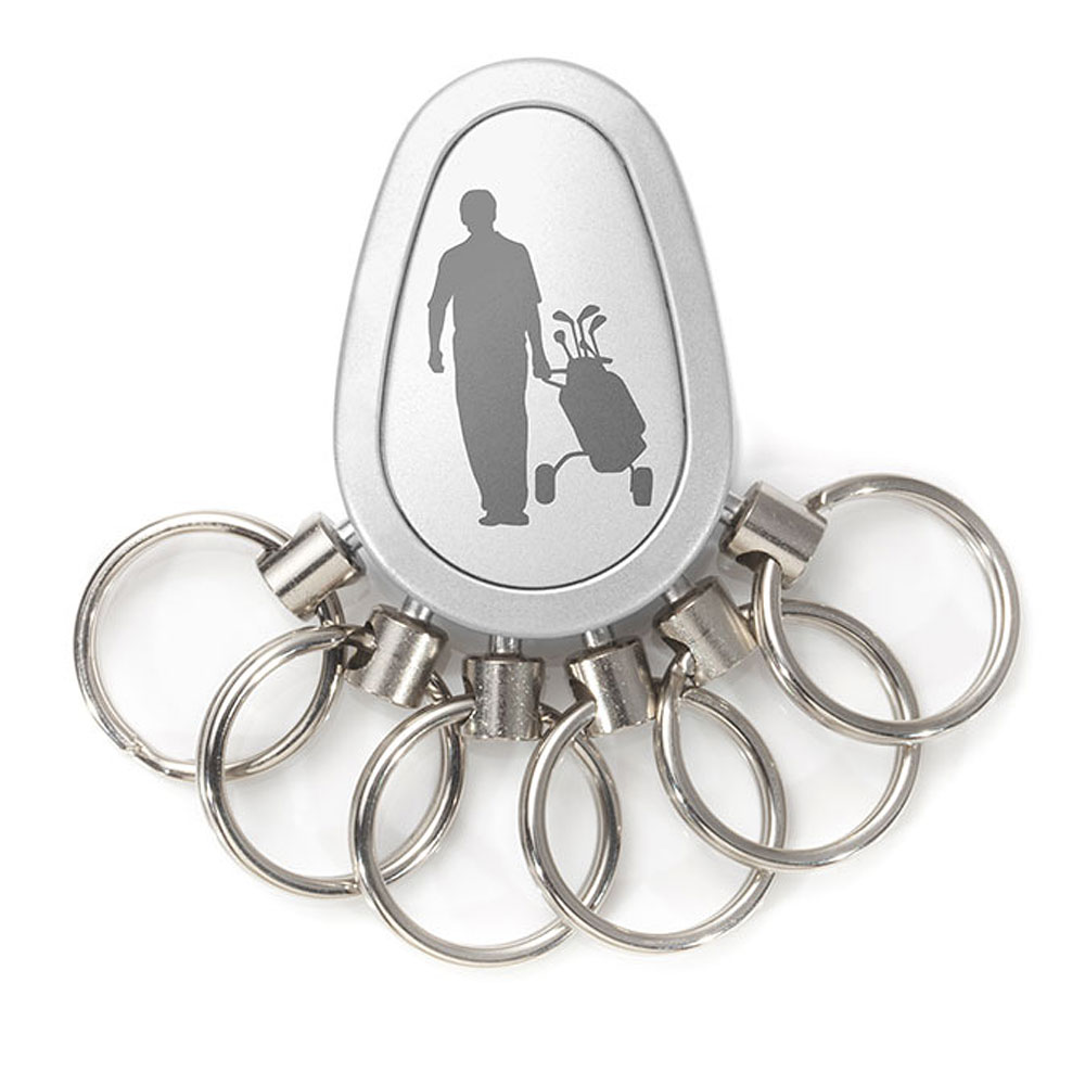 Spikey Motiv Golf 6, Chrom matt