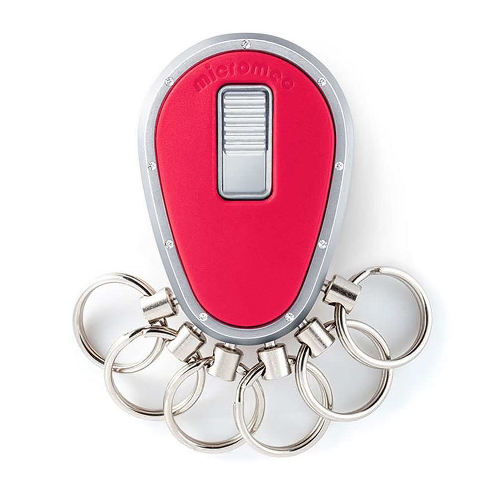 Key Organizer, Chrom Rot, Swarovski