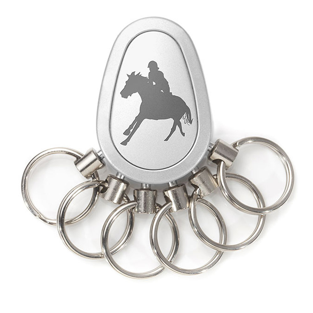 Spikey Motiv Reiten 6, Chrom matt