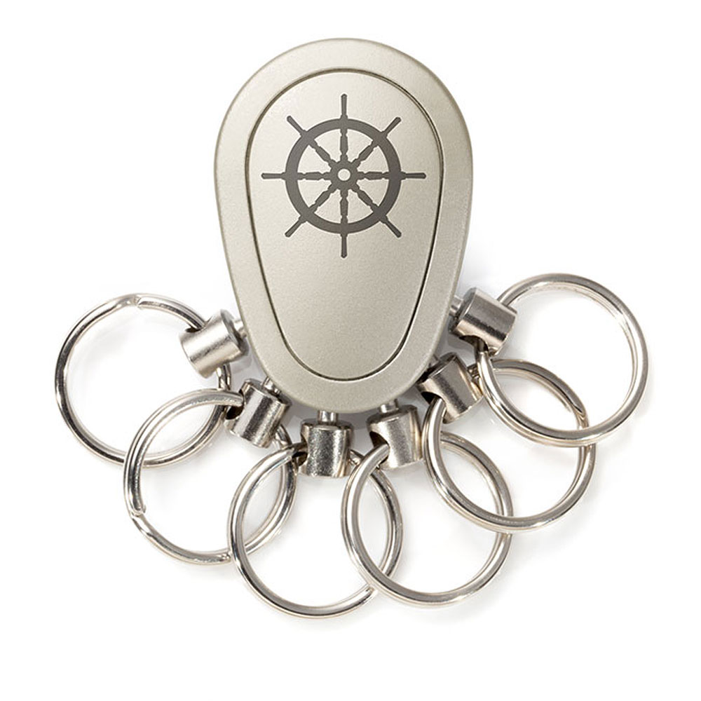 Spikey Motiv Nautik 4, Nickel matt